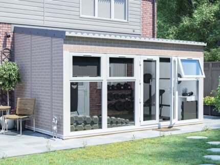 Addroom® Garden Room Brick Effect – Right Centre