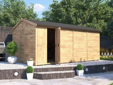 Overlord Modular Reverse Apex Shed