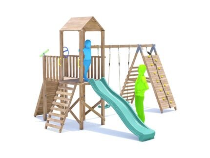 FrontierFort 9 Climbing Frame